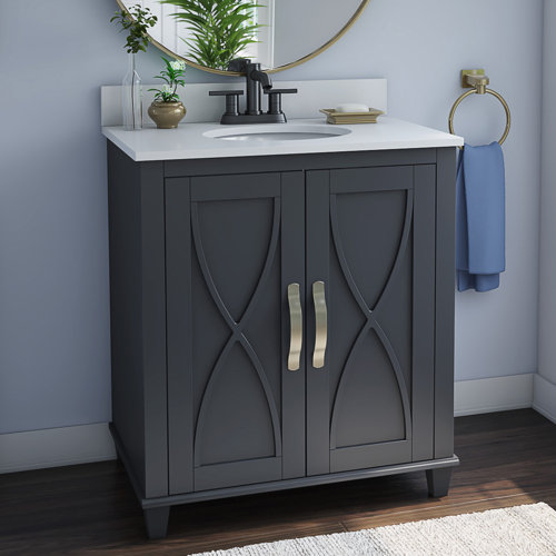 Brayden Studio® Sanjana 30" Single Bathroom Vanity Set & Reviews Wayfair